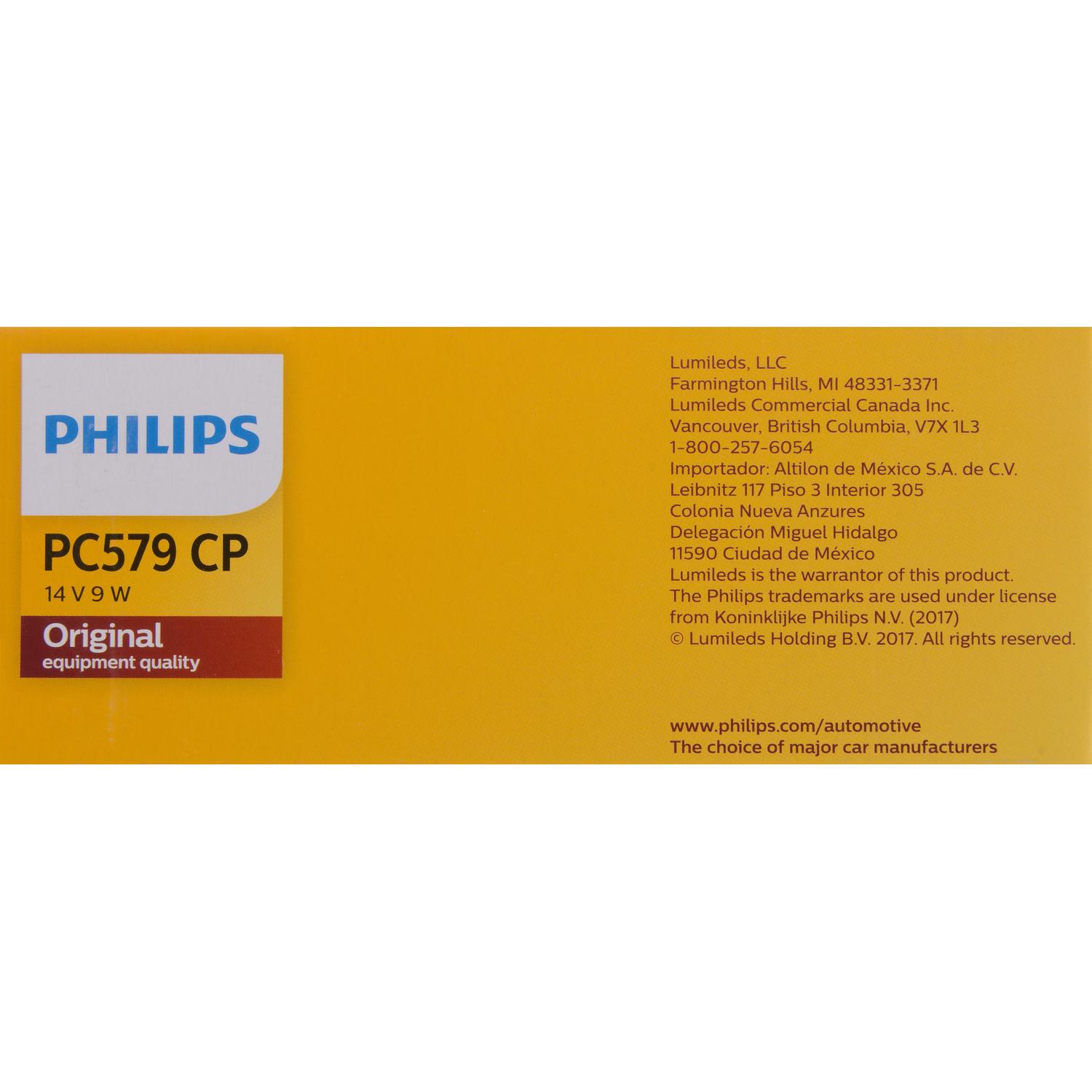 Philips PC579CP - Map Light Bulb Philips PC579CP Map Light Bulb product image 6 of 10