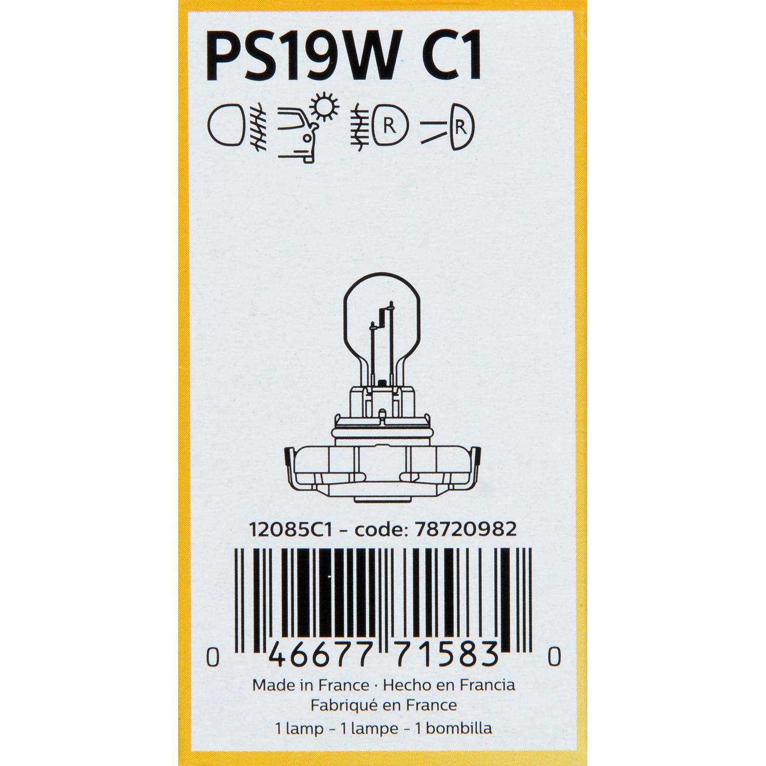 Philips PS19WC1 - Turn Signal Light Bulb Philips PS19WC1 Back Up Light Bulb product image 12 of 20