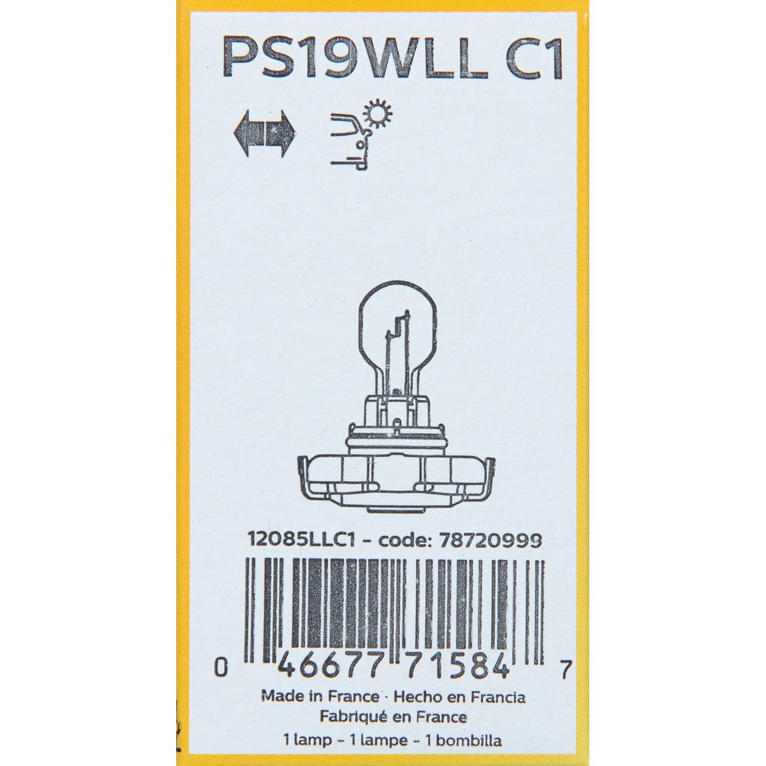 Philips PS19WLLC1 - Turn Signal Light Bulb Philips PS19WLLC1 Back Up Light Bulb product image 17 of 20