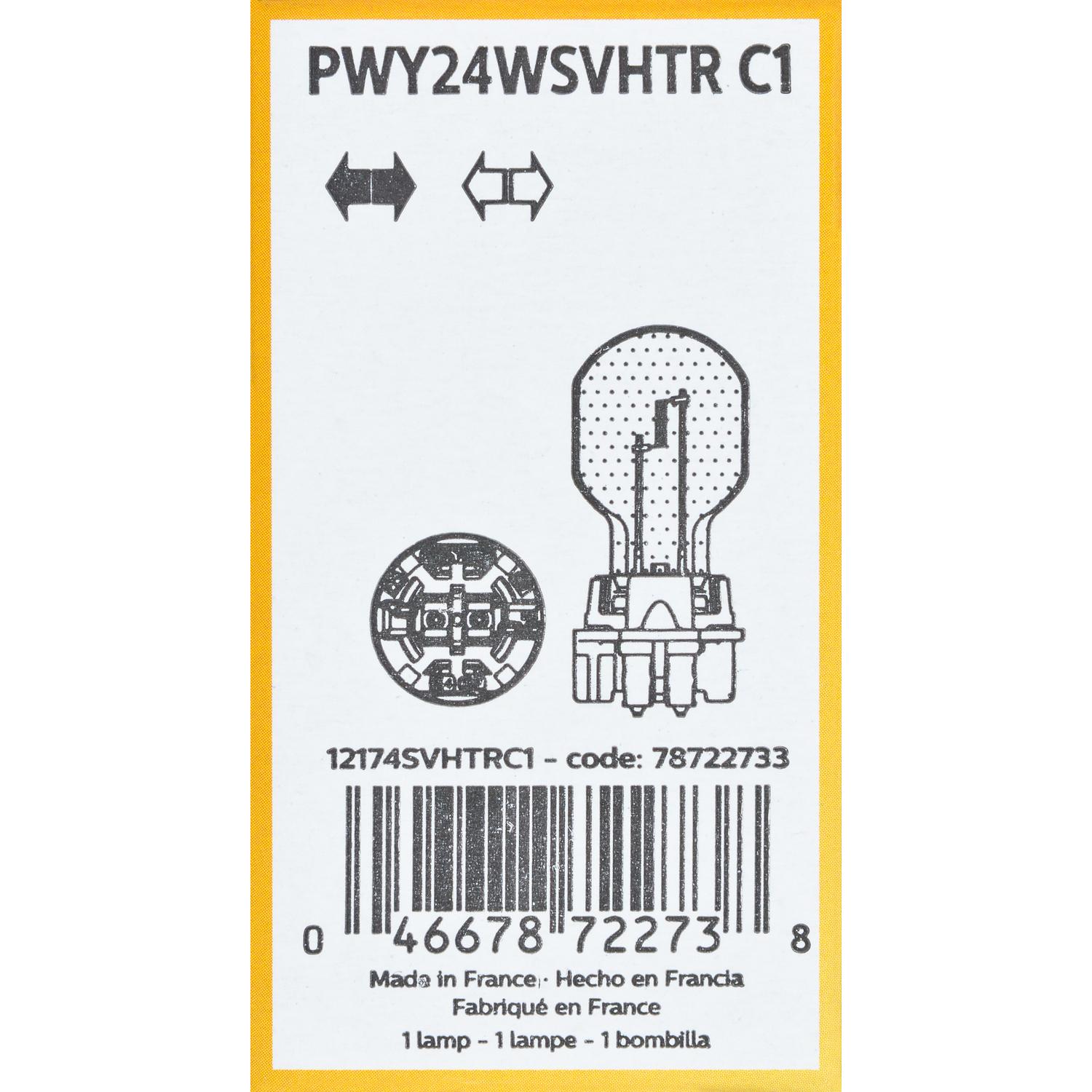 Philips PWY24WSVHTRC1 - Turn Signal Light Bulb Philips PWY24WSVHTRC1 Tail Light Bulb product image 5 of 9