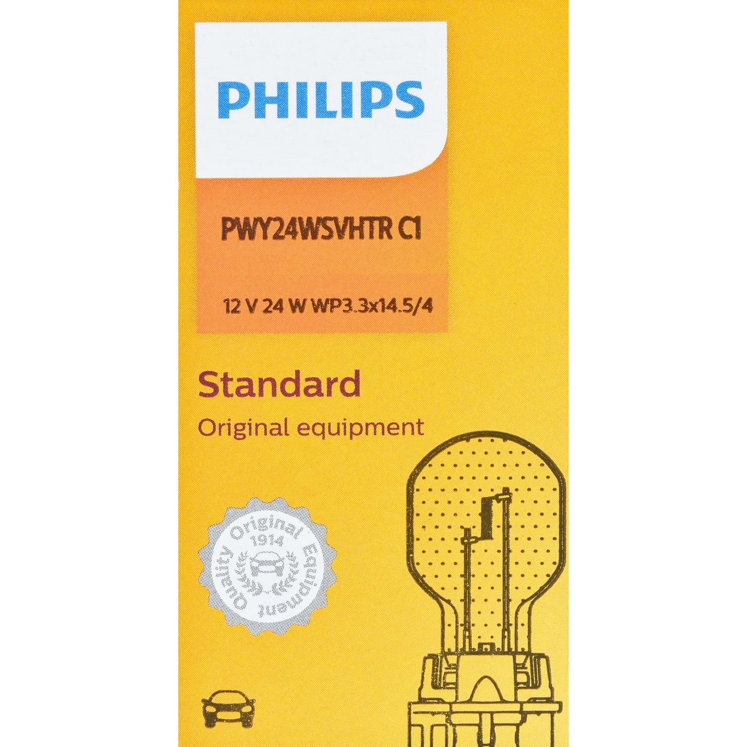 Philips PWY24WSVHTRC1 - Turn Signal Light Bulb Philips PWY24WSVHTRC1 Tail Light Bulb product image 6 of 9