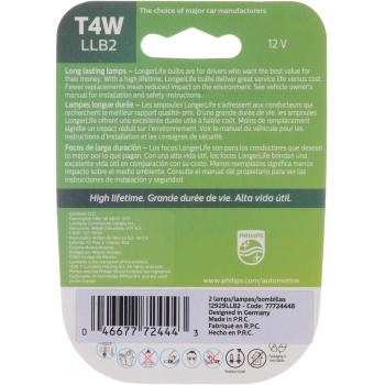 Philips T4WLLB2 - Multi Purpose Light Bulb Philips T4WLLB2 Courtesy Light Bulb product image 4 of 9