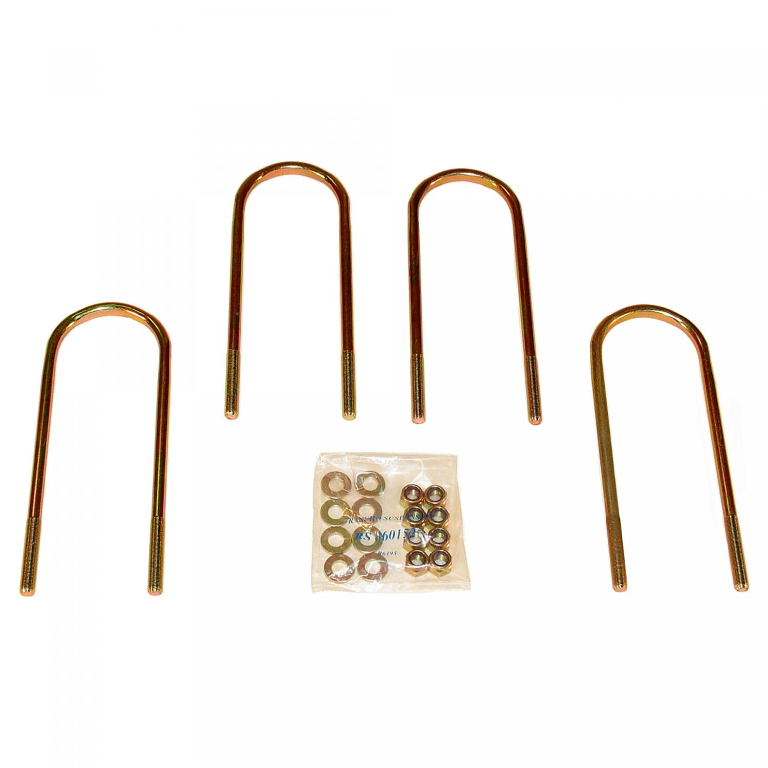 Rancho RS747 - Leaf Spring Axle U-Bolt Kit Rancho RS747 Leaf Spring Axle U-Bolt Kit product image 1 of 1