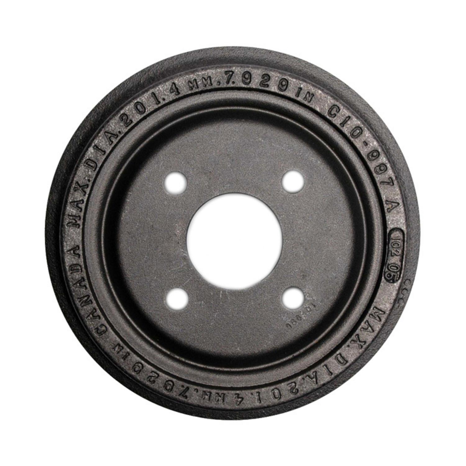 Raybestos 9627 - Brake Drum Raybestos 9627 Brake Drum product image 3 of 3