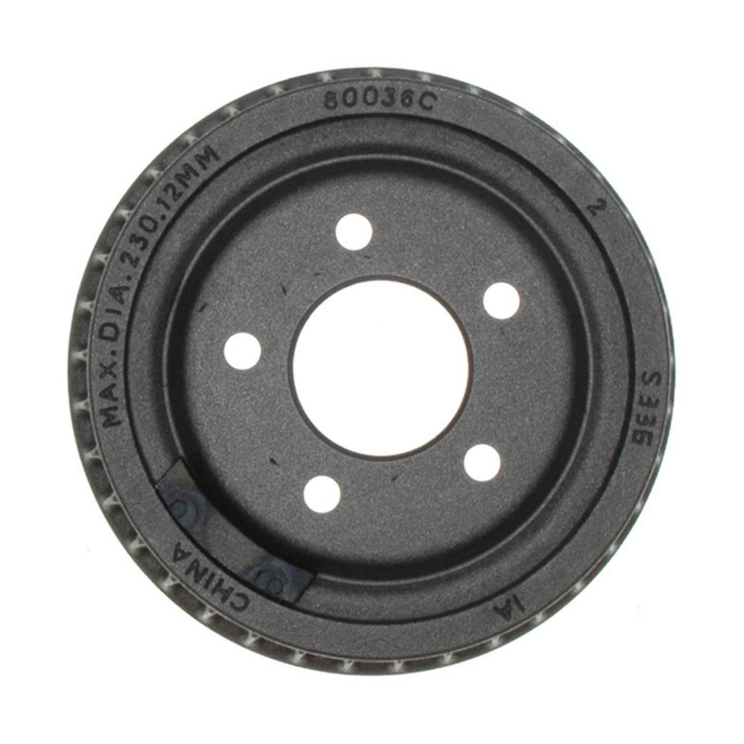 Raybestos 9651 - Brake Drum Raybestos 9651 Brake Drum product image 3 of 3