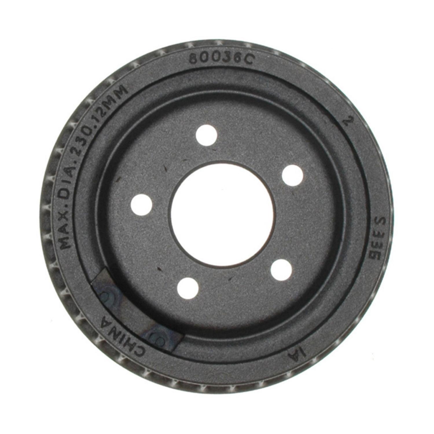 Raybestos 9651R - Brake Drum Raybestos 9651R Brake Drum product image 3 of 3