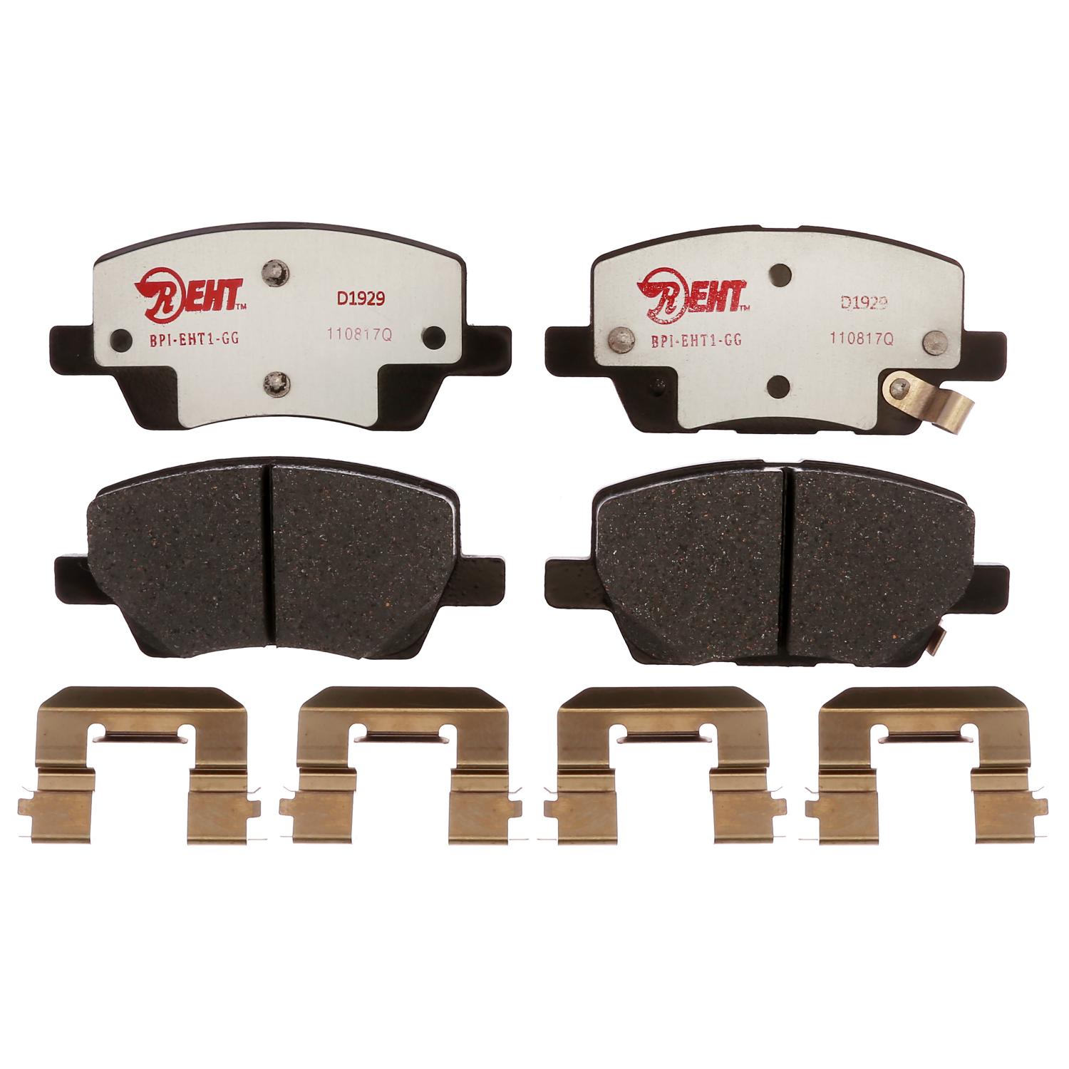 Raybestos EHT1929H - Disc Brake Pad Raybestos EHT1929H Disc Brake Pad product image 1 of 1