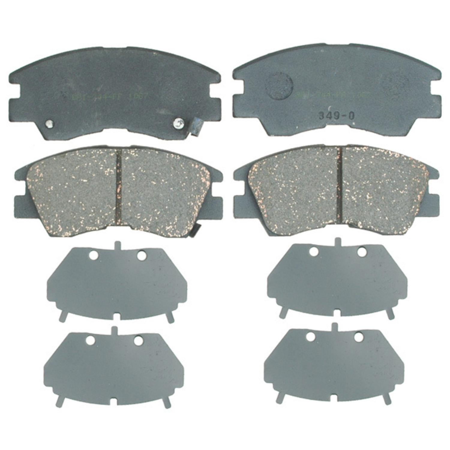 Raybestos PGD349C Disc Brake Pad product image 1 of 1