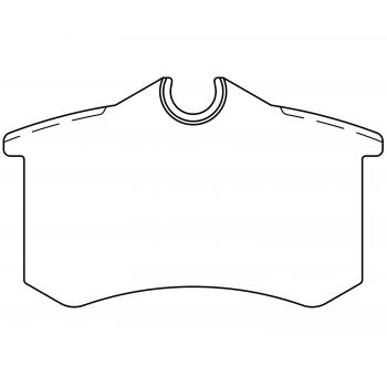 Raybestos ST31R1017T16 Disc Brake Pad product image 1 of 1