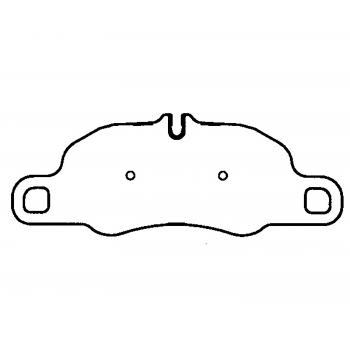 Raybestos ST31R1389T18 Disc Brake Pad product image 1 of 1