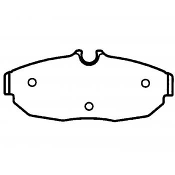 Raybestos ST43R1082T17 Disc Brake Pad product image 1 of 1