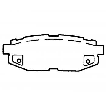 Raybestos ST43R1124T16 Disc Brake Pad product image 1 of 1