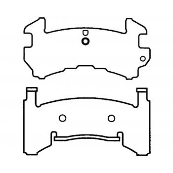 Raybestos ST43R154T14 Disc Brake Pad product image 1 of 1