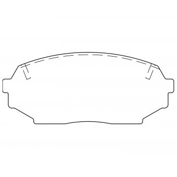 Raybestos ST43R525T14 Disc Brake Pad product image 1 of 1