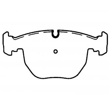 Raybestos ST43R681T18 Disc Brake Pad product image 1 of 1