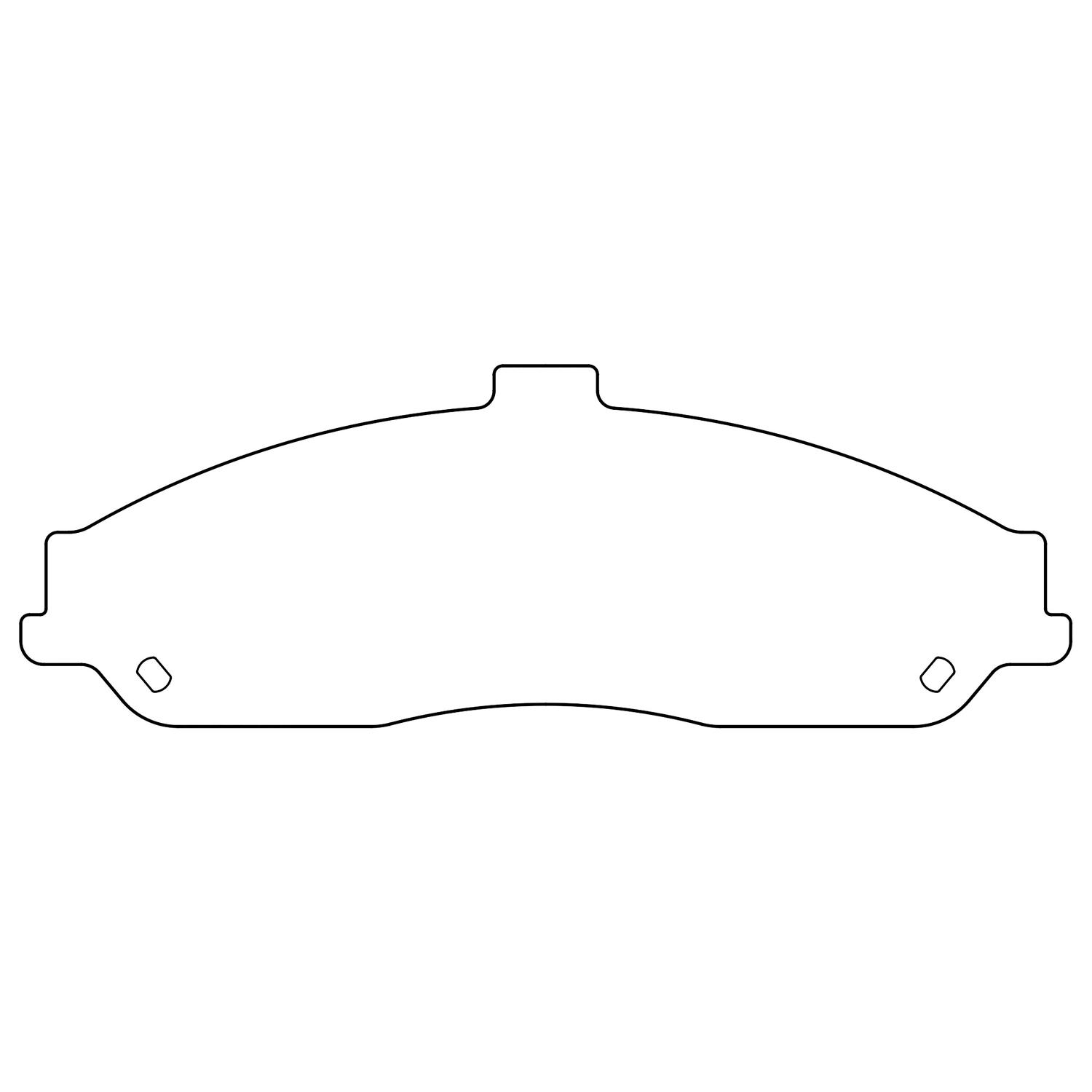 Raybestos ST43R731AT15 Disc Brake Pad product image 1 of 1