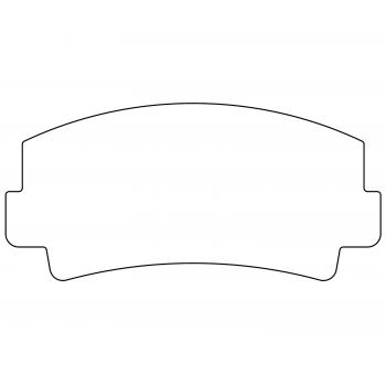 Raybestos ST43R76T17 Disc Brake Pad product image 1 of 1