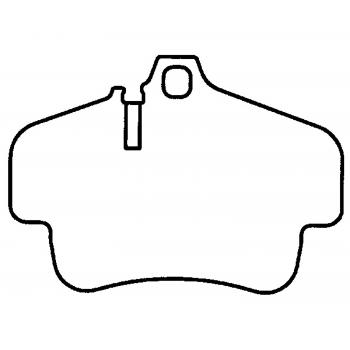 Raybestos ST43R776T18 Disc Brake Pad product image 1 of 1