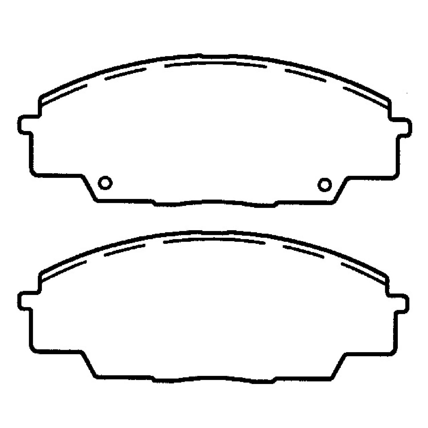 Raybestos ST43R829T16 Disc Brake Pad product image 1 of 1