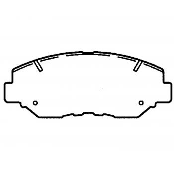 Raybestos ST43R914T17 Disc Brake Pad product image 1 of 1