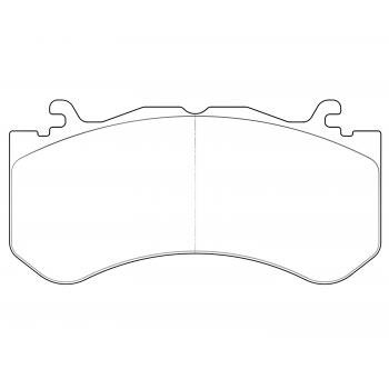 Raybestos ST44R1291T16 Disc Brake Pad product image 1 of 1