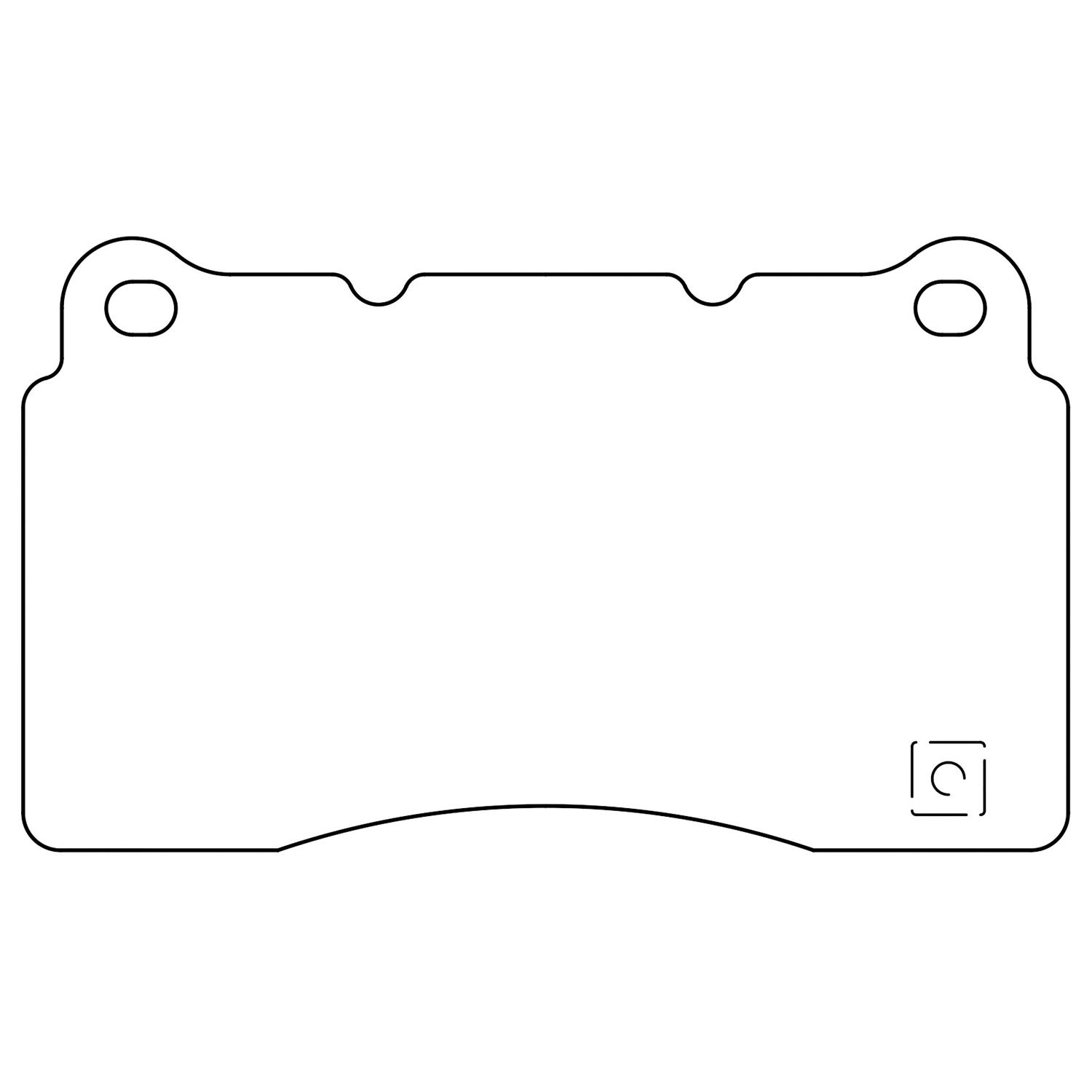 Raybestos ST45R1001T18 - Disc Brake Pad Raybestos ST45R1001T18 Disc Brake Pad product image 1 of 1