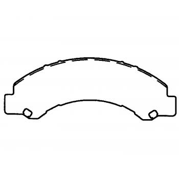 Raybestos ST45R825T25 Disc Brake Pad product image 1 of 1