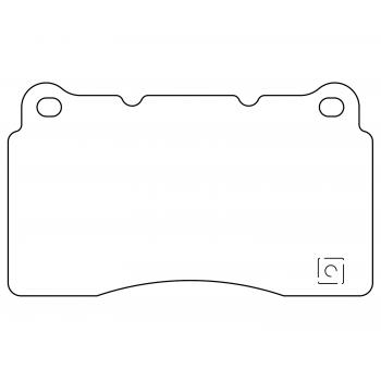 Raybestos ST47R1001T18 Disc Brake Pad product image 1 of 1