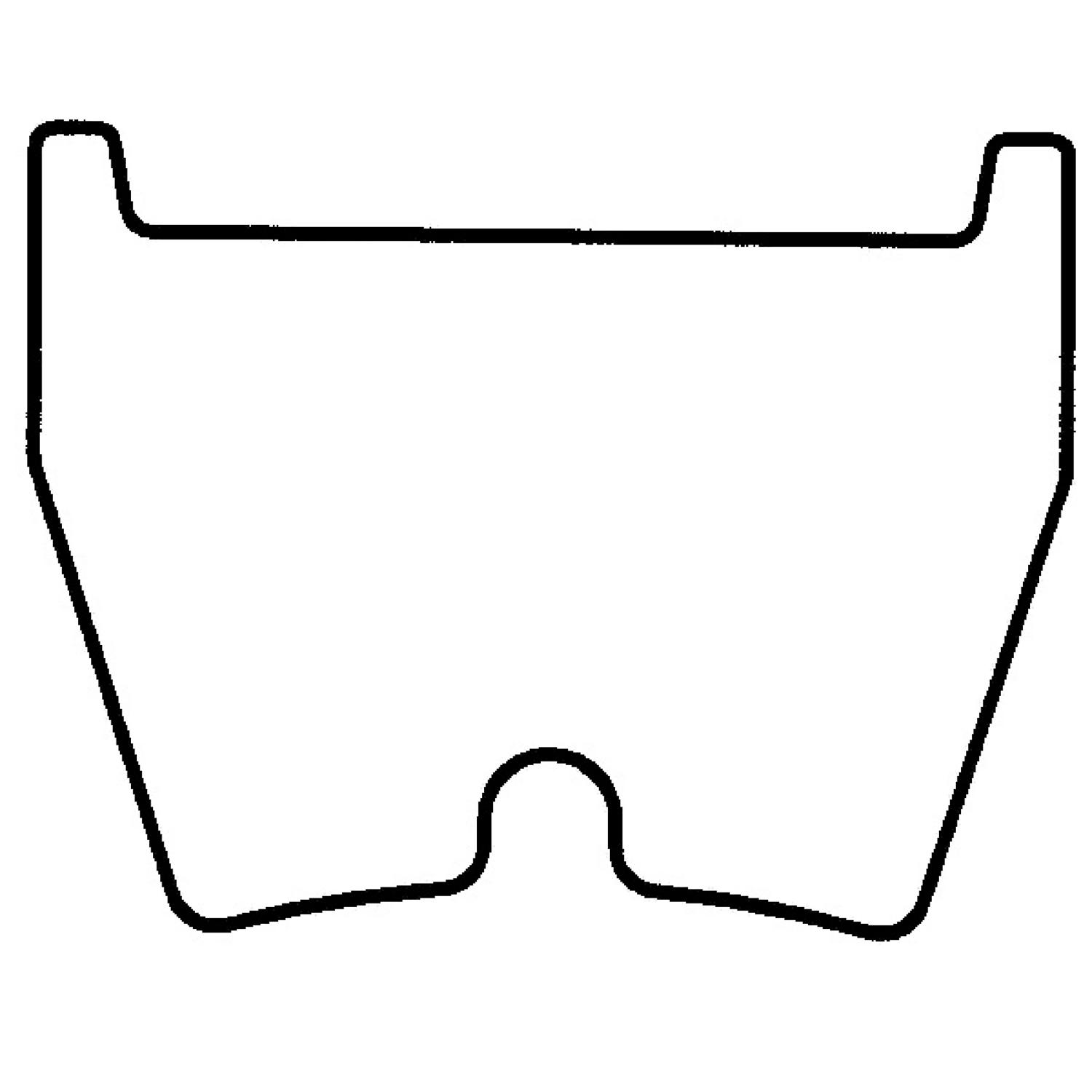 Raybestos ST47R1029T14 Disc Brake Pad product image 1 of 1