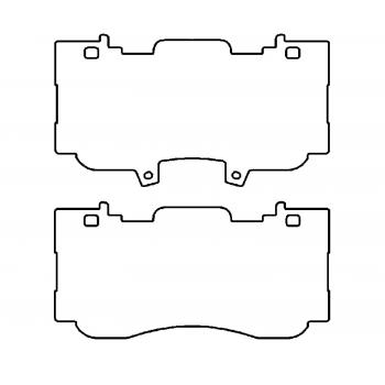 Raybestos ST47R1784T17 Disc Brake Pad product image 1 of 1