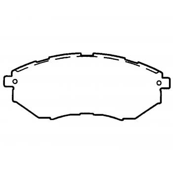 Raybestos ST77R1078T17 Disc Brake Pad product image 1 of 1