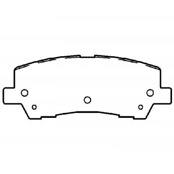 Raybestos ST77R1793T16 Disc Brake Pad product image 1 of 1