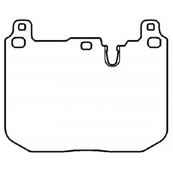 Raybestos ST77R1880T17 Disc Brake Pad product image 1 of 1