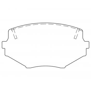 Raybestos ST77R635T13 Disc Brake Pad product image 1 of 1