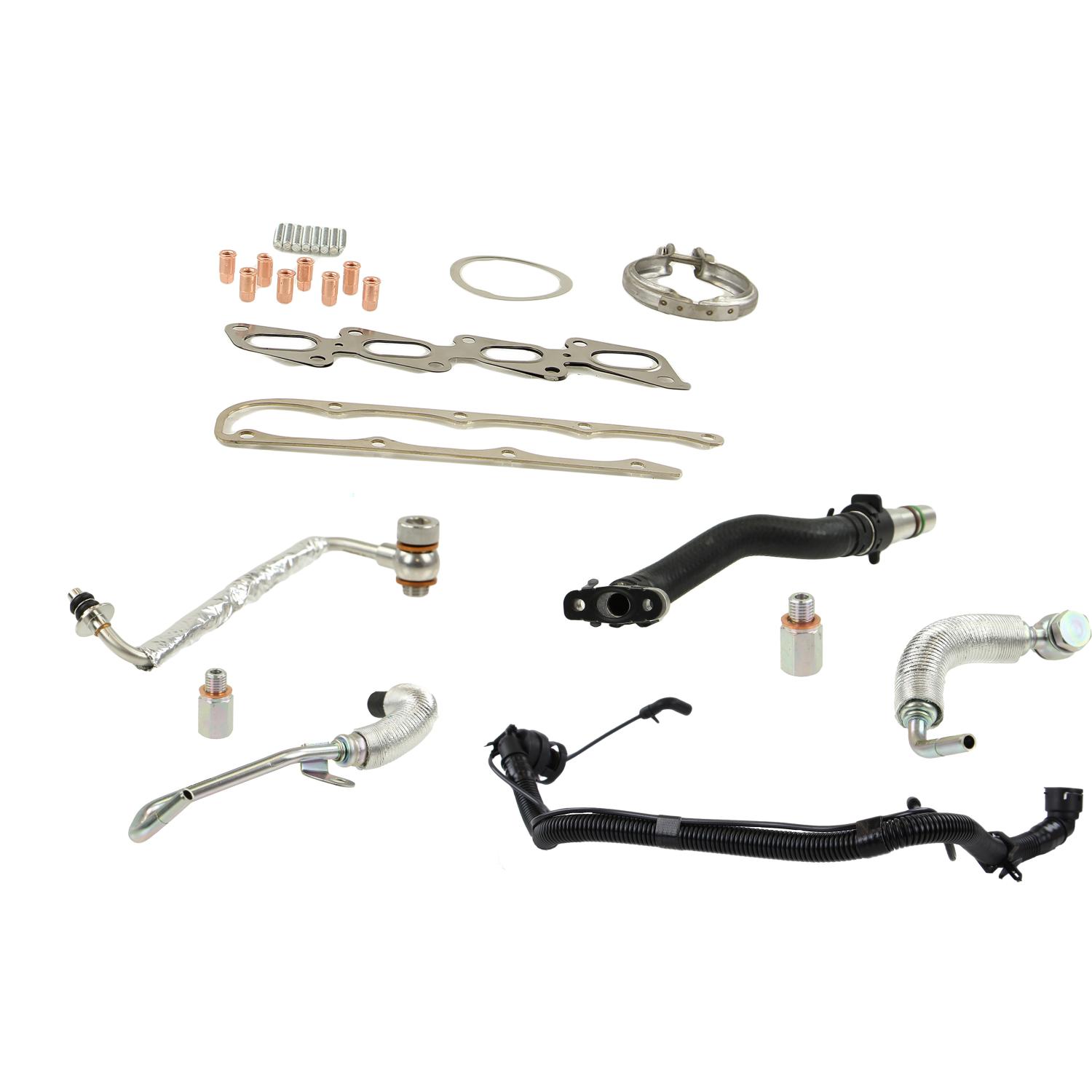 Rein Automotive TRK0022 - Turbocharger Mounting Kit Rein Automotive TRK0022 Turbocharger Mounting Kit product image 1 of 6