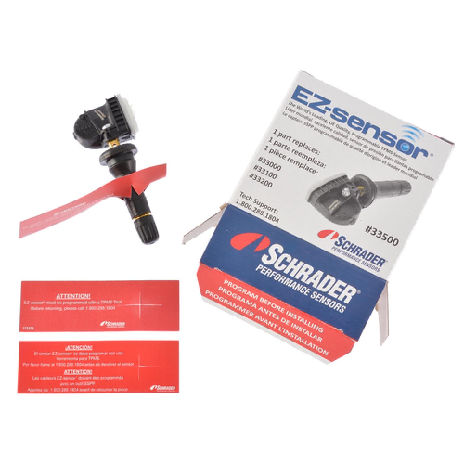Schrader 33500 - Tire Pressure Monitoring System Programmable Sensor Schrader 33500 Tire Pressure Monitoring System Programmable Sensor product image 3 of 3