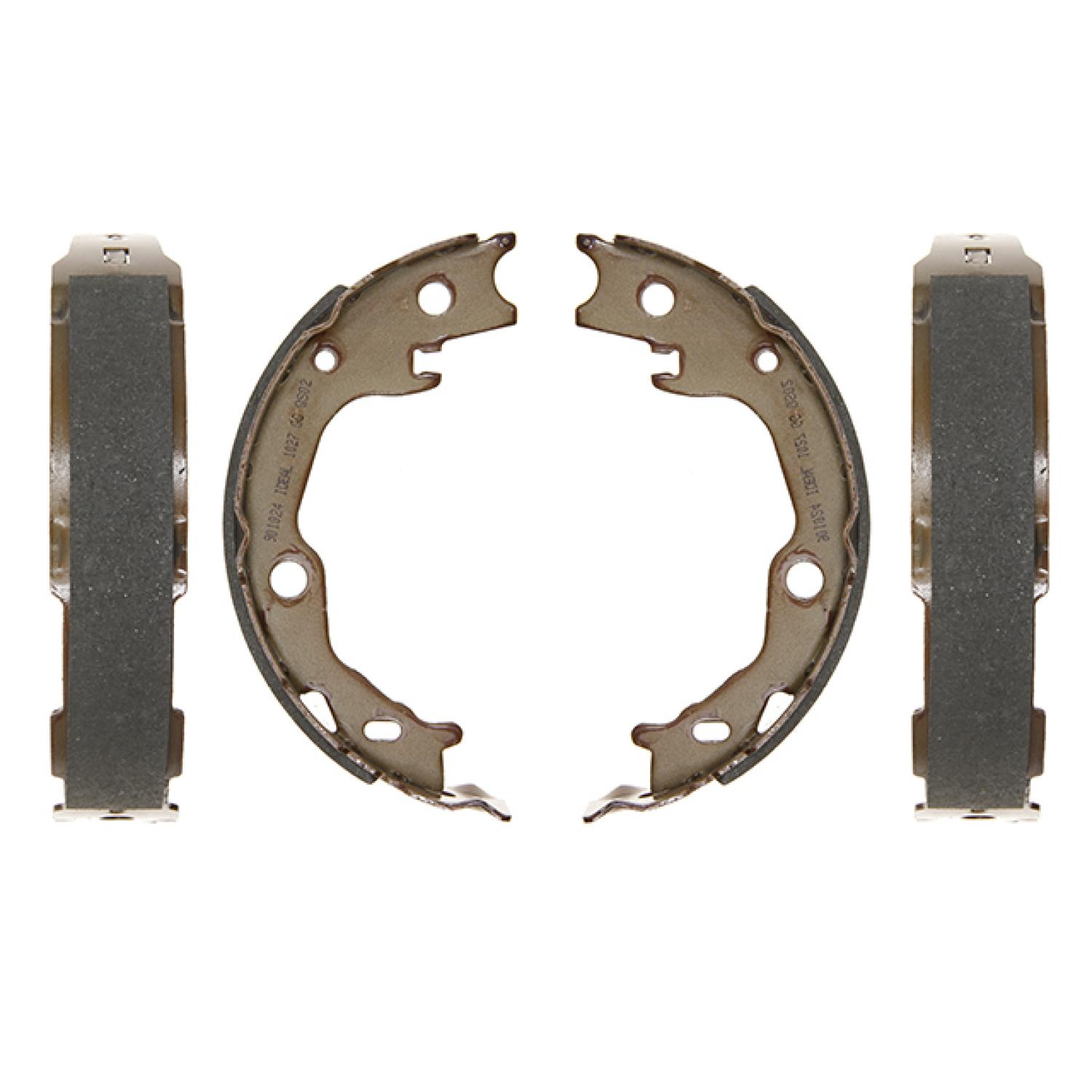 Silencer Friction B1024 Parking Brake Shoe product image 1 of 1
