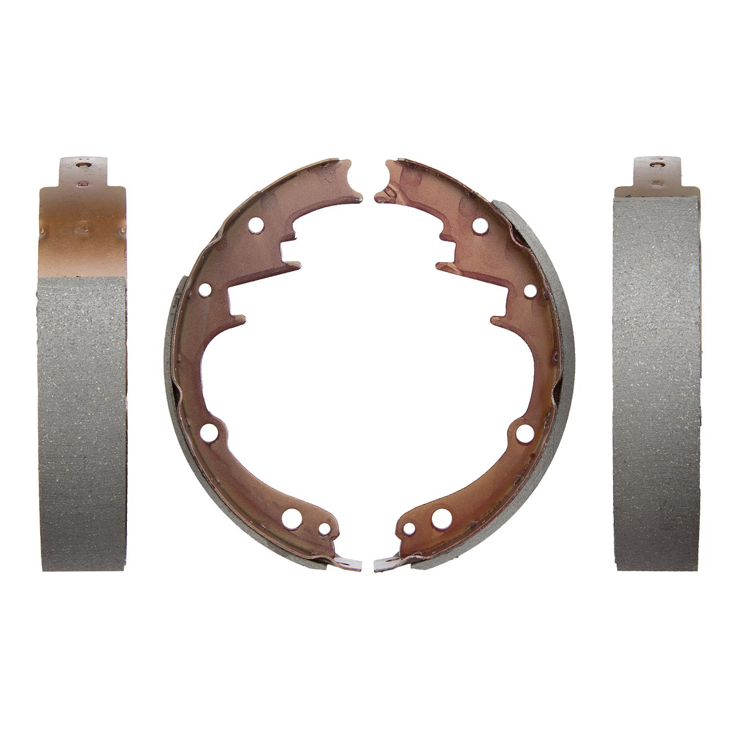 Silencer Friction B449 Drum Brake Shoe product image 1 of 1