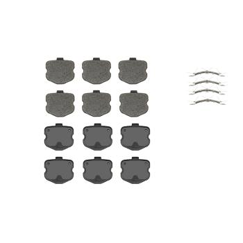 Silencer Friction OR1185 Disc Brake Pad product image 1 of 1
