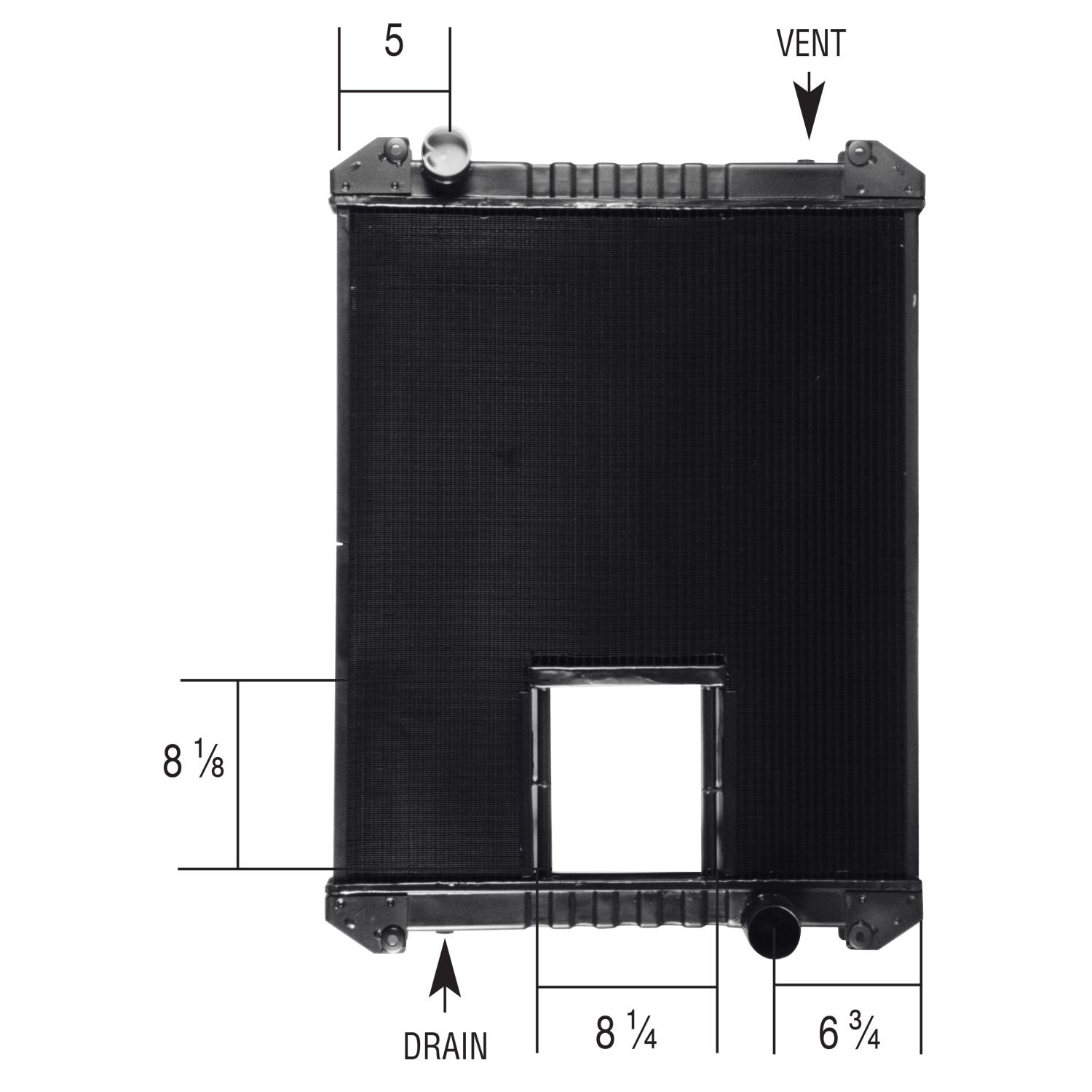 Spectra Premium 20011705C Radiator product image 2 of 2