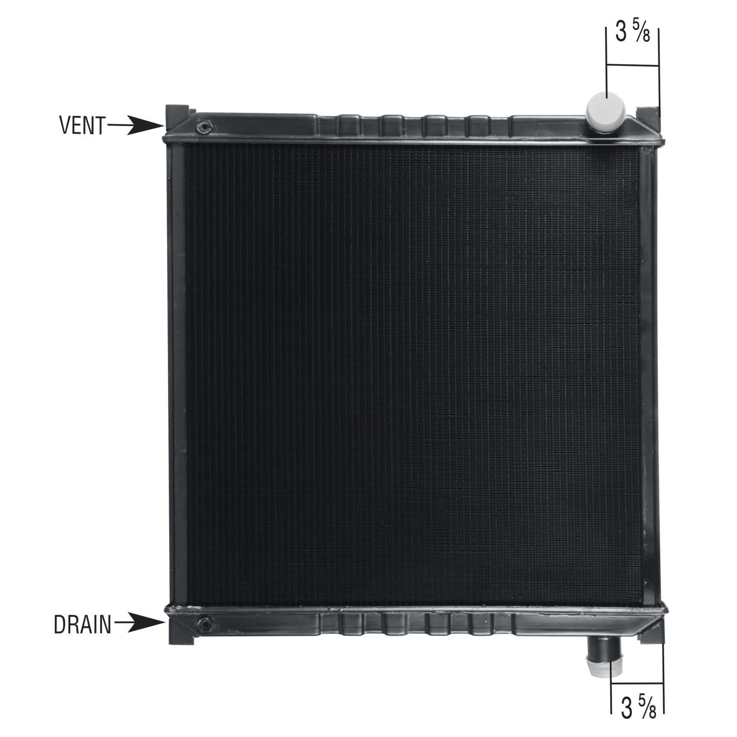 Spectra Premium 20021504 Radiator product image 2 of 2
