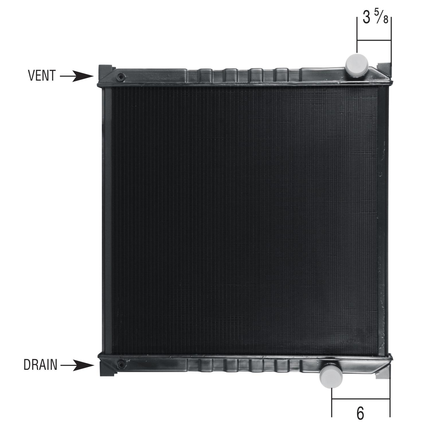 Spectra Premium 20021512 Radiator product image 2 of 2