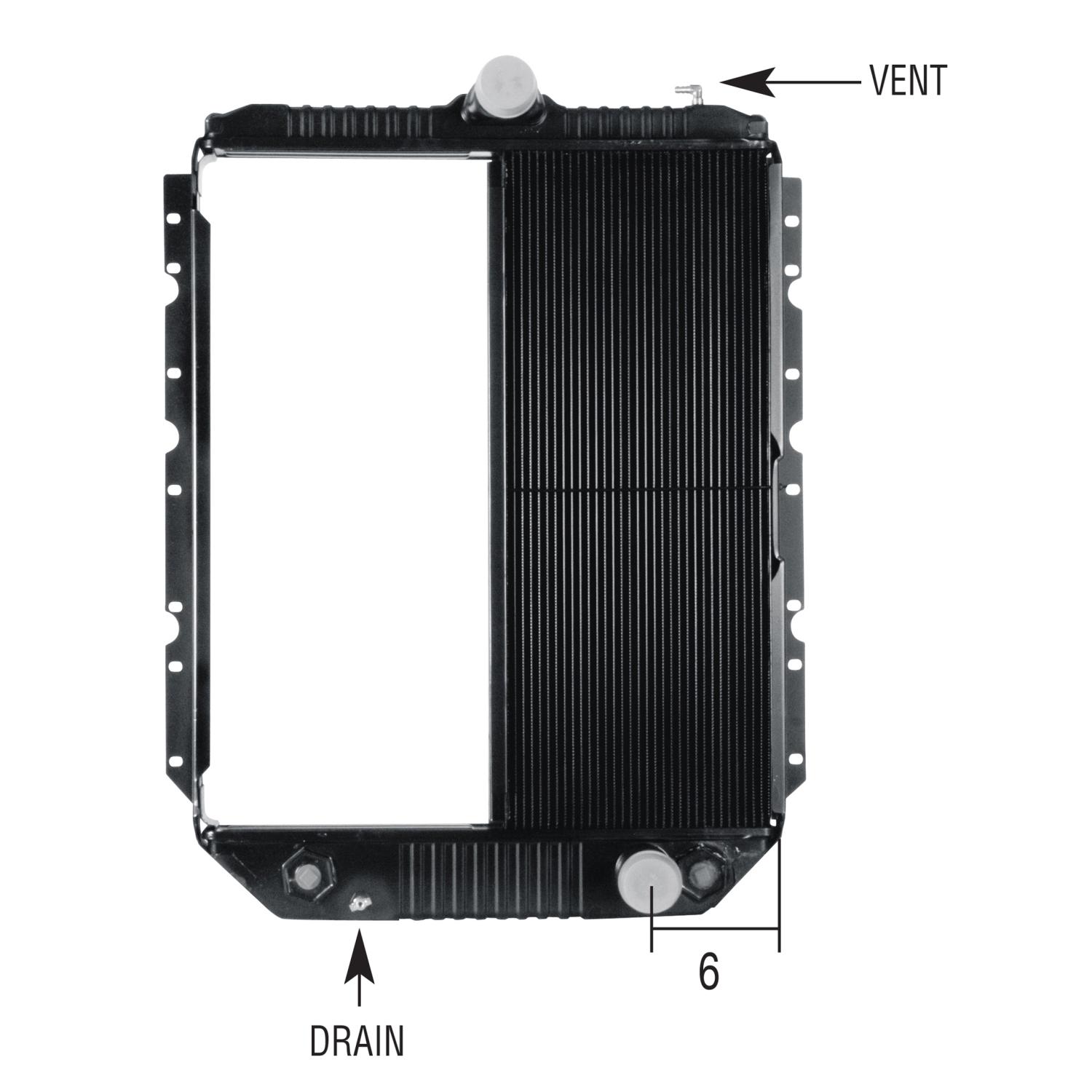 Spectra Premium 20063501 Radiator product image 2 of 2