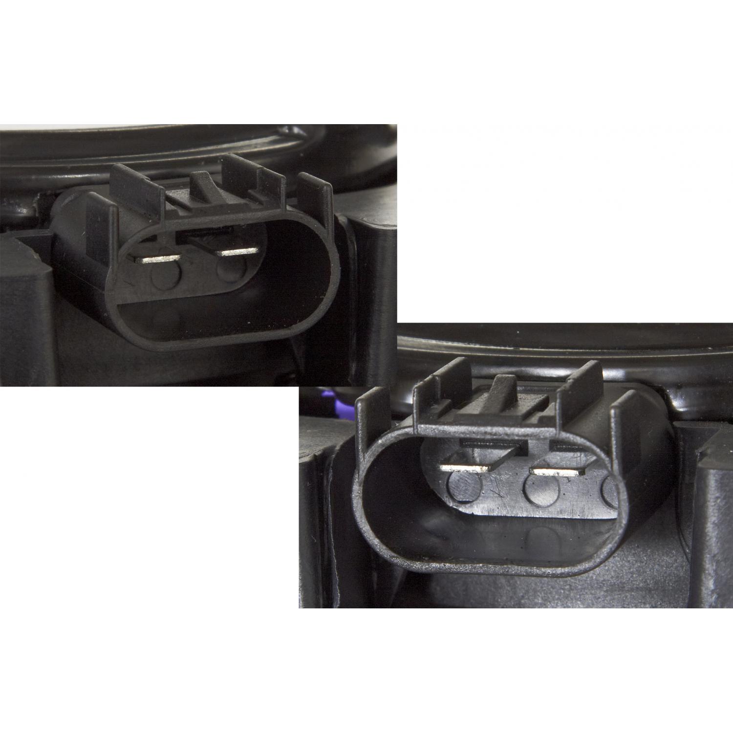 Spectra Premium CF12038 Dual Radiator and Condenser Fan Assembly product image 2 of 4