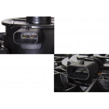 Spectra Premium CF12076 - Dual Radiator and Condenser Fan Assembly Spectra Premium CF12076 Dual Radiator and Condenser Fan Assembly product image 2 of 4