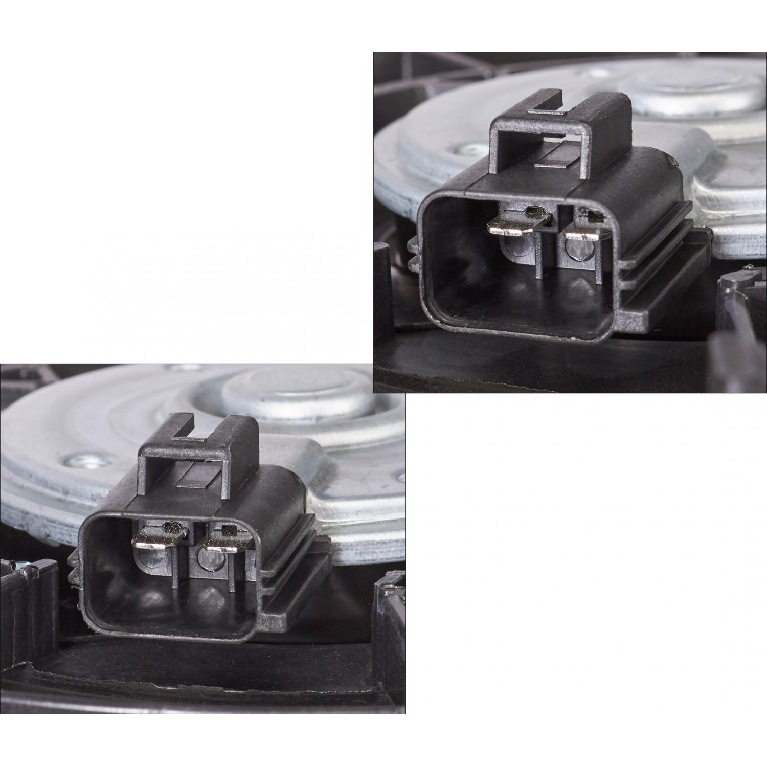 Spectra Premium CF12082 Dual Radiator and Condenser Fan Assembly product image 2 of 4