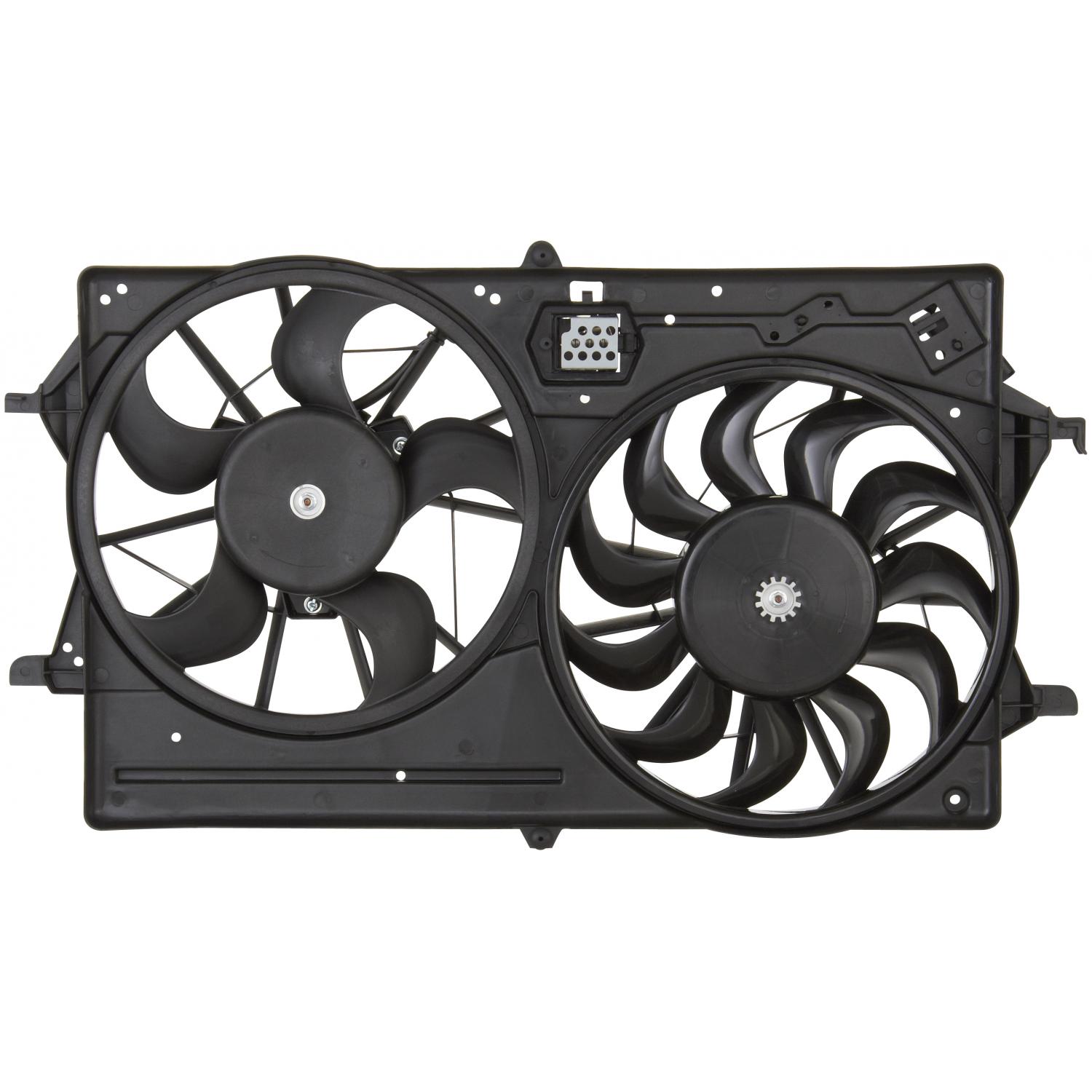Spectra Premium CF15025 - Dual Radiator and Condenser Fan Assembly Spectra Premium CF15025 Dual Radiator and Condenser Fan Assembly product image 1 of 4