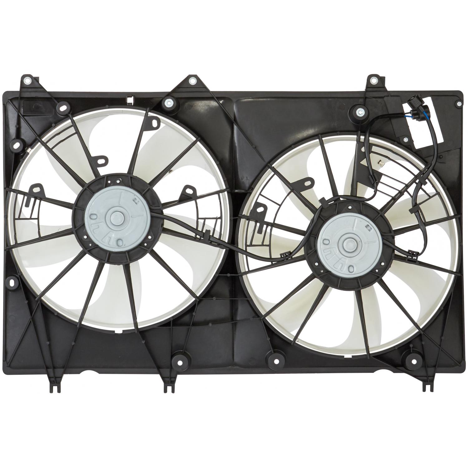 Spectra Premium CF20091 Dual Radiator and Condenser Fan Assembly product image 3 of 4