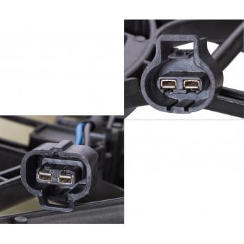 Spectra Premium CF20097 Dual Radiator and Condenser Fan Assembly product image 2 of 4