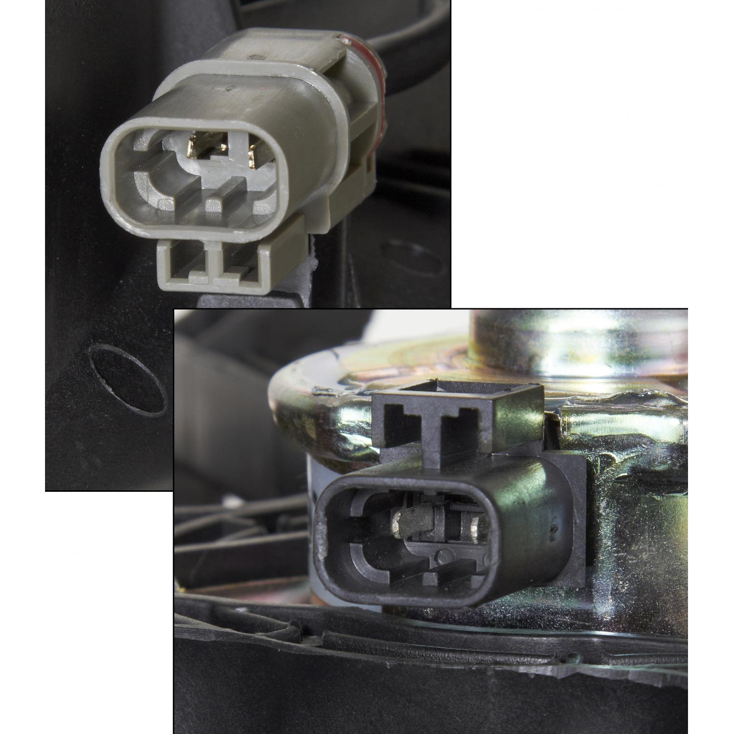 Spectra Premium CF21005 Dual Radiator and Condenser Fan Assembly product image 2 of 4
